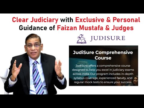 Clear Judiciary With Exclusive & Personal Guidance Of Faizan Mustafa & Judges