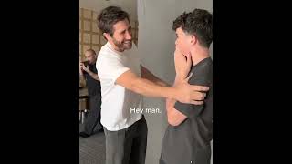 Jake Gyllenhaal surprises Adolescence's Owen Cooper ahead of the Emmys Wealth