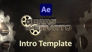 Power of Gears Intro Template After Effects Designs