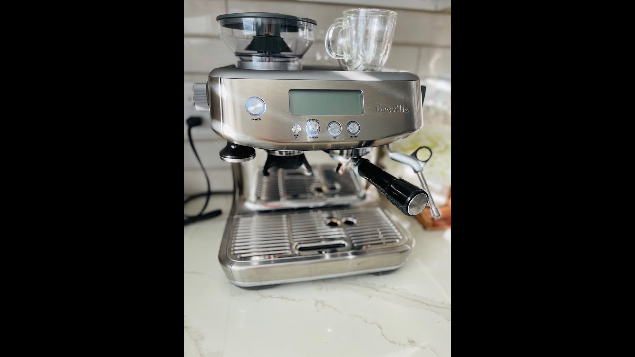 Como usar la cafetera Breville BES878BSS Barista Pro Espresso Machine