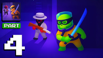 Stealth Master: Assassin Ninja - Gameplay Walkthrough Part 4 - Sneaky Strike Master (iOS, Android)