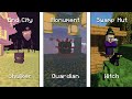 Minecraft Mobs And Their Structures
