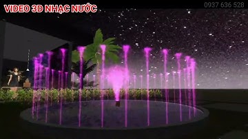 Thiết kế thi công nhạc nước, đài phun nước #thicongnhacnuoc #phongviet #daiphunnuoc