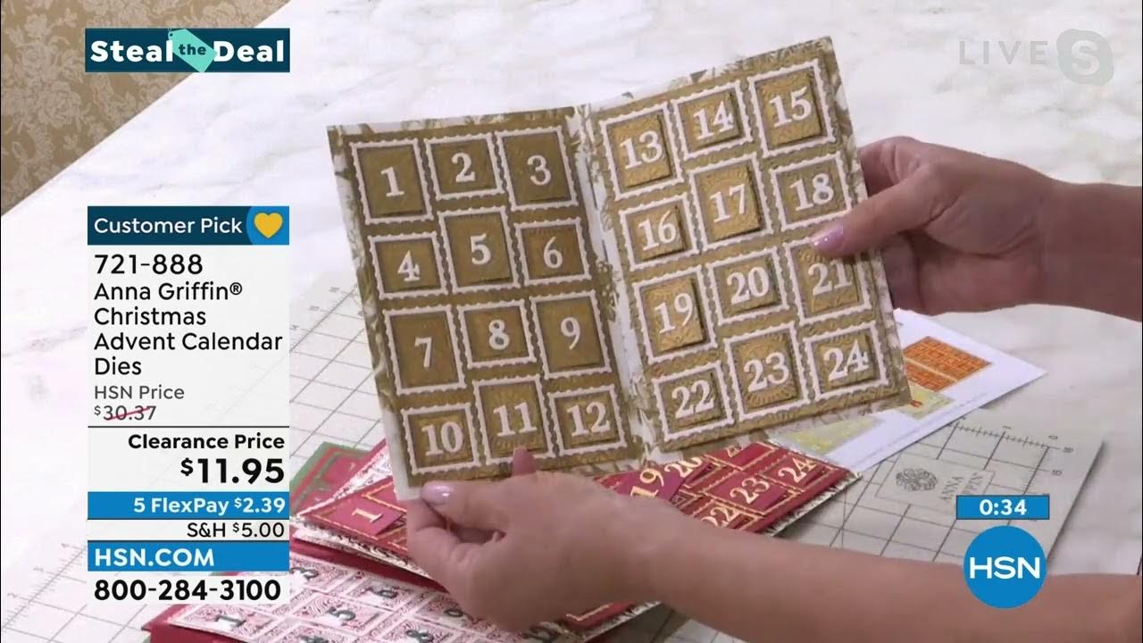 Anna Griffin Christmas Advent Calendar Dies YouTube