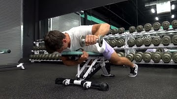 External Rotation - Prone - Flat - DB - One-Arm