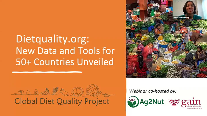 Dietquality.org: New Data and Tools for 50+ Countries Unveiled