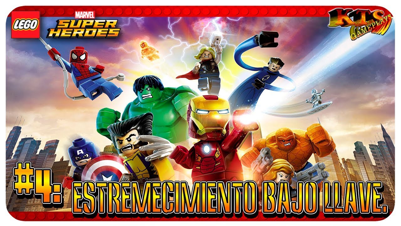 LEGO MARVEL SUPER HEROES. #4: Estremecimiento bajo llave. - YouTube