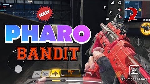 HOW TO GET NEW PHARO BANDIT FOR FREE | CALL OF DUTY MOBILE | PHARO PRO GAMEPLAY |