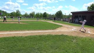 Lucas Danchetz With A Strikeout Vs Burnt Hills