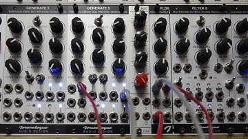 SILVERBACK // GENERATE 3 / RIPPLES / FOLD 6 / FM, wavefolding and feedback / eurorack jam