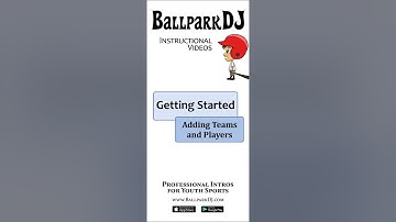 Getting Started with BallparkDJ - Creating First Team 21