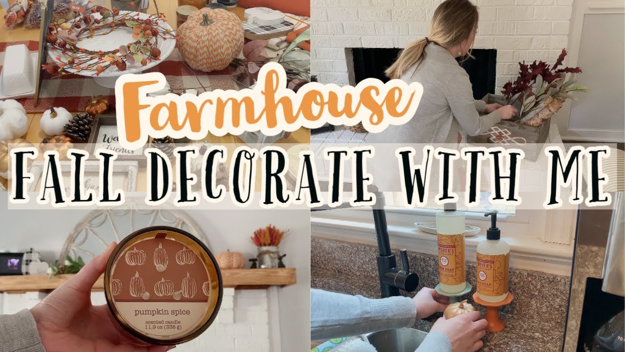 FALL 2020 DECORATE WITH ME FALL DECORATING IDEAS 2020 2020 FALL