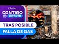 Matrimonio de adultos mayores falleció tras explosión e incendio en su hogar - Contigo en Directo