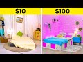 LOW-BUDGET EXTREME ROOM MAKEOVER || COOL DIYS FOR YOUR BEDROOM