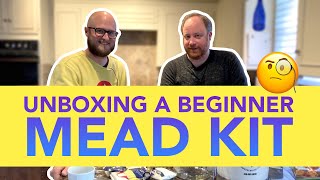 Help David craft his first mead! Let’s Unbox Homebrew Ohio's mead starter pack