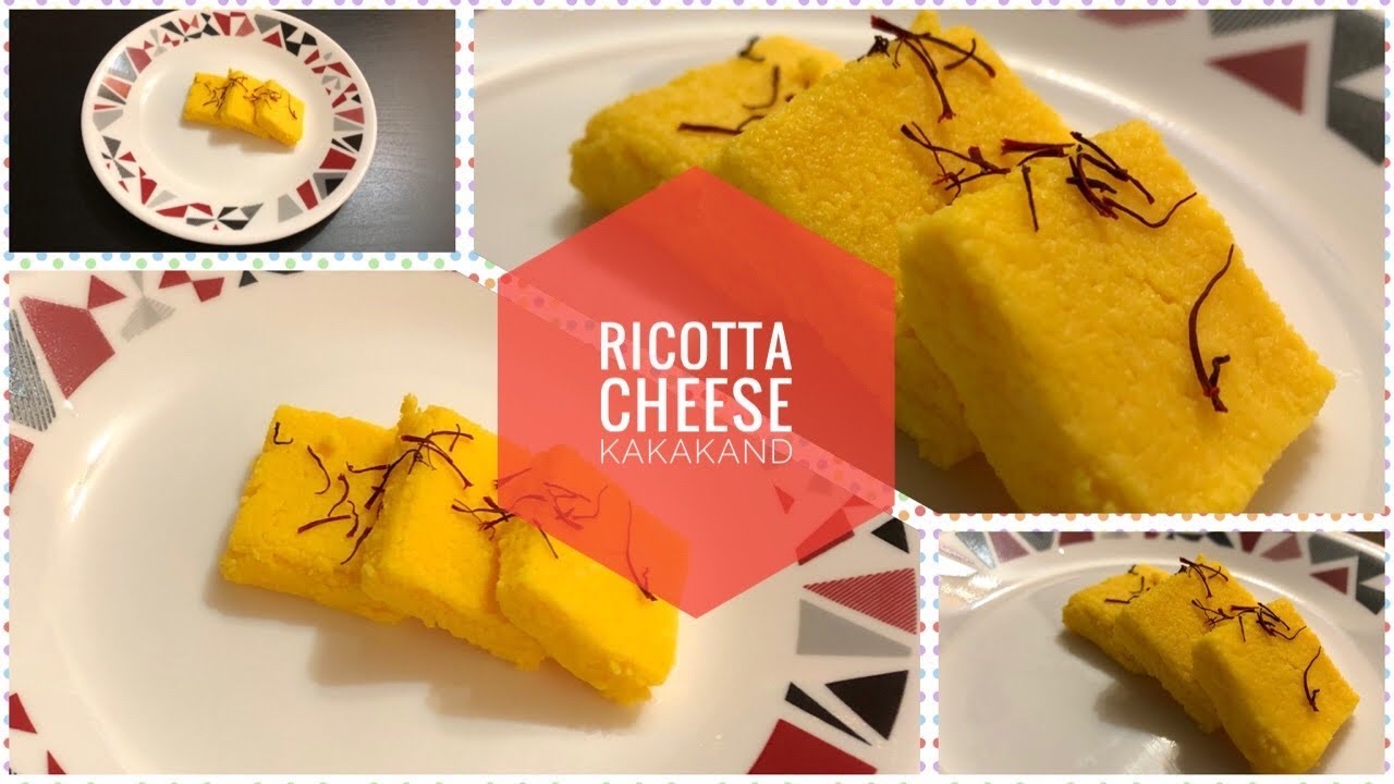 Ricotta Cheese Kalakand/Burfi (Instant Kalakand/Burfi) YouTube
