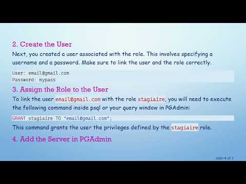 How to Grant Read Only Rights for 2 Tables in PostgreSQL using PGAdmin 4.23