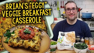 Recipe: Brian’s 'Eggy' Veggie Breakfast Casserole (PlantBased, Vegan, OilFree)
