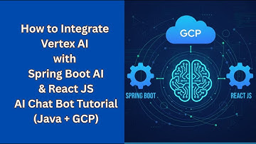 How to Integrate Vertex AI with Spring Boot & React JS  AI App Tutorial | Java + GCP