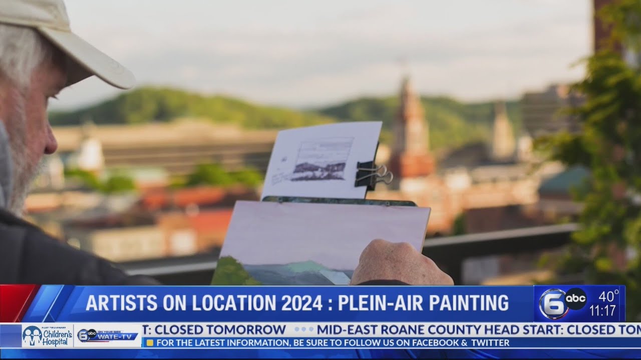 Artists on Location 2024: Plein-air painting in Knoxville