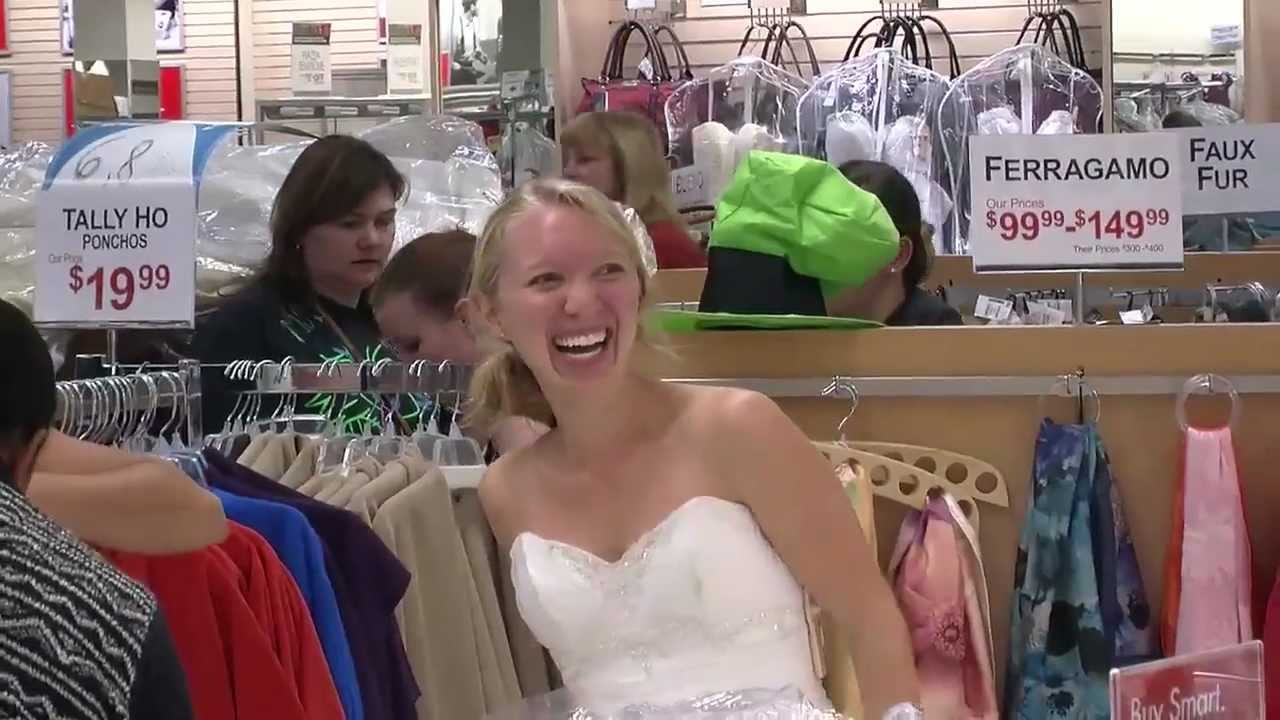 Running Of The Brides At Filenes Basement YouTube