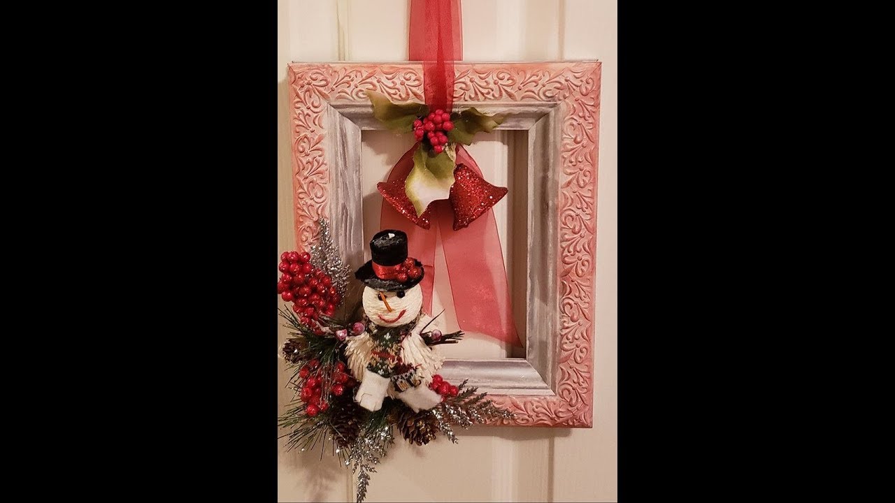 Day 2 - 12 Days Of Christmas- Easy Holiday Frame Decor(1) craftstudio