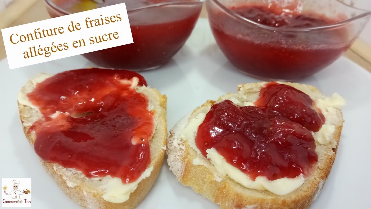 Confiture de fraises avec et sans morceaux Comment faire des