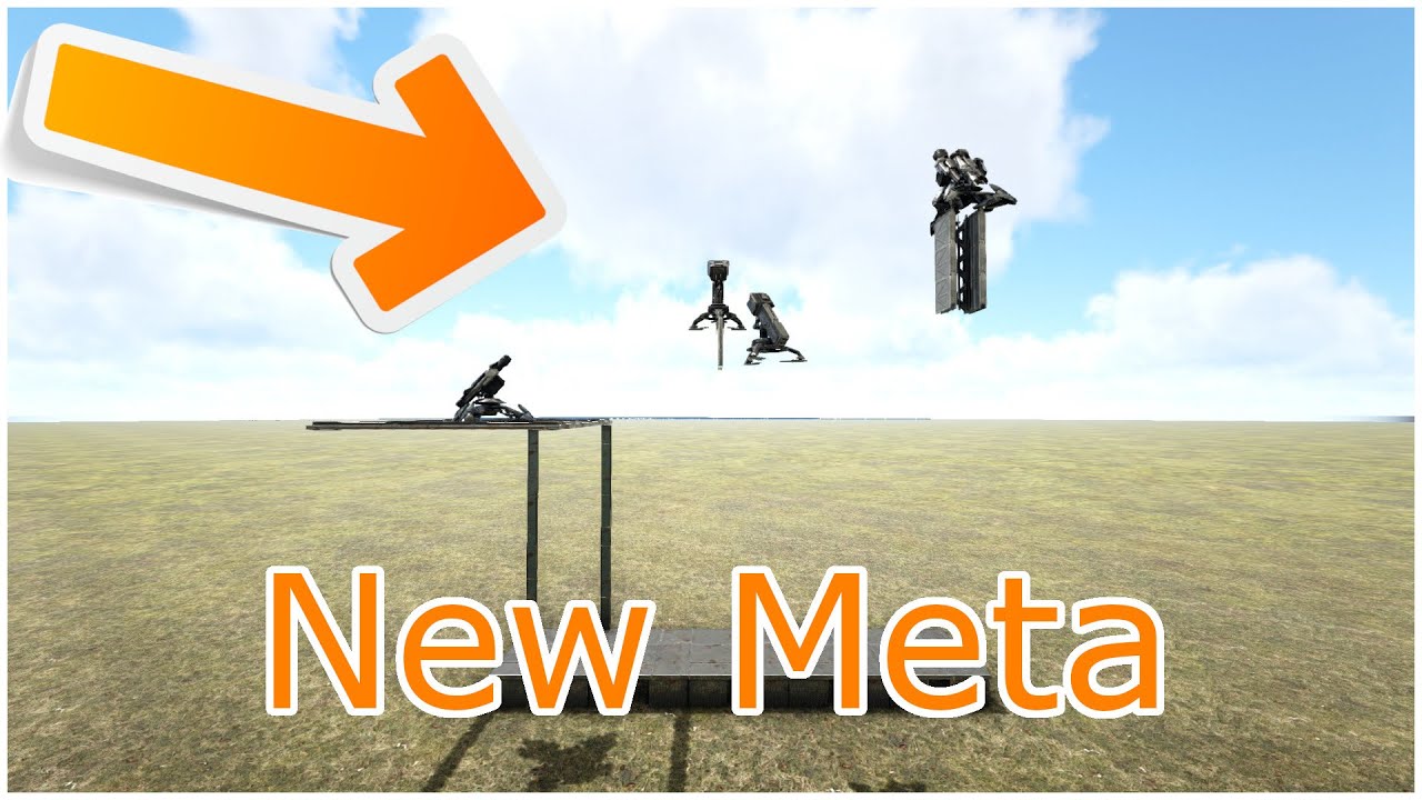 3 ways to build flying turrets in ARK