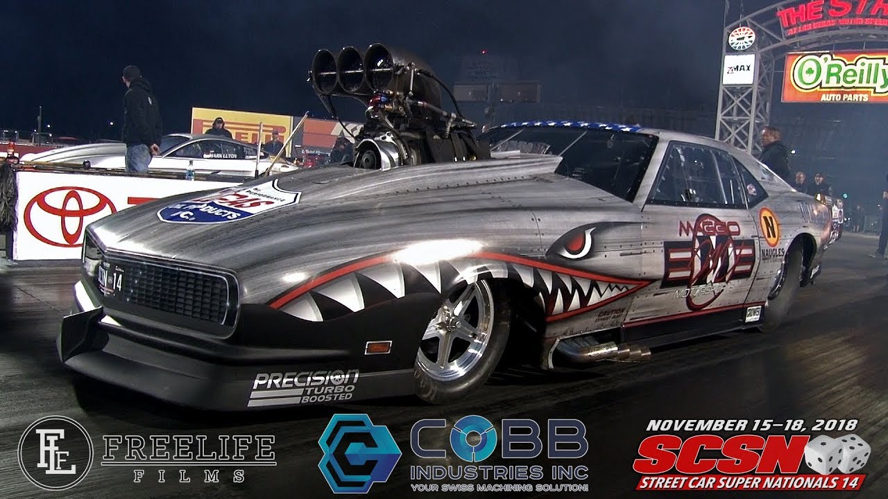 street car super nationals 2018 results 5 Second 1/4 Promods at Las Vegas SCSN 14!!