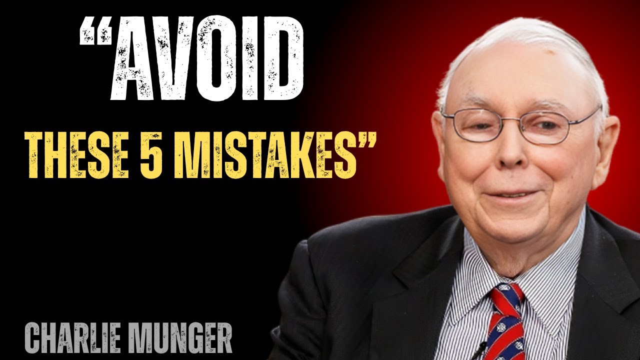 5 Financial Mistakes That Damage Your Retirement Future :charlie munger