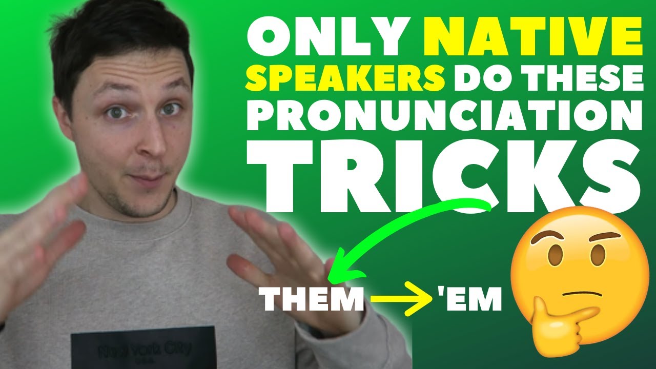 5 EASY Pronunciation Tricks to Sound Like a Native Speaker! - YouTube