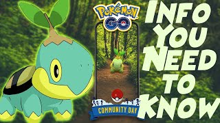 Pokemon GO TURTWIG Community Day Info You Need to Know