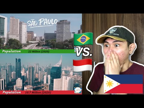 Filipino React to Sao Paolo VS. Jakarta Two Largest Economies in the Southern Hemisphere