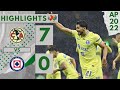 Club América Vs. Cruz Azul | Highlights | Liga Mx Apertura 2022 Jornada 10