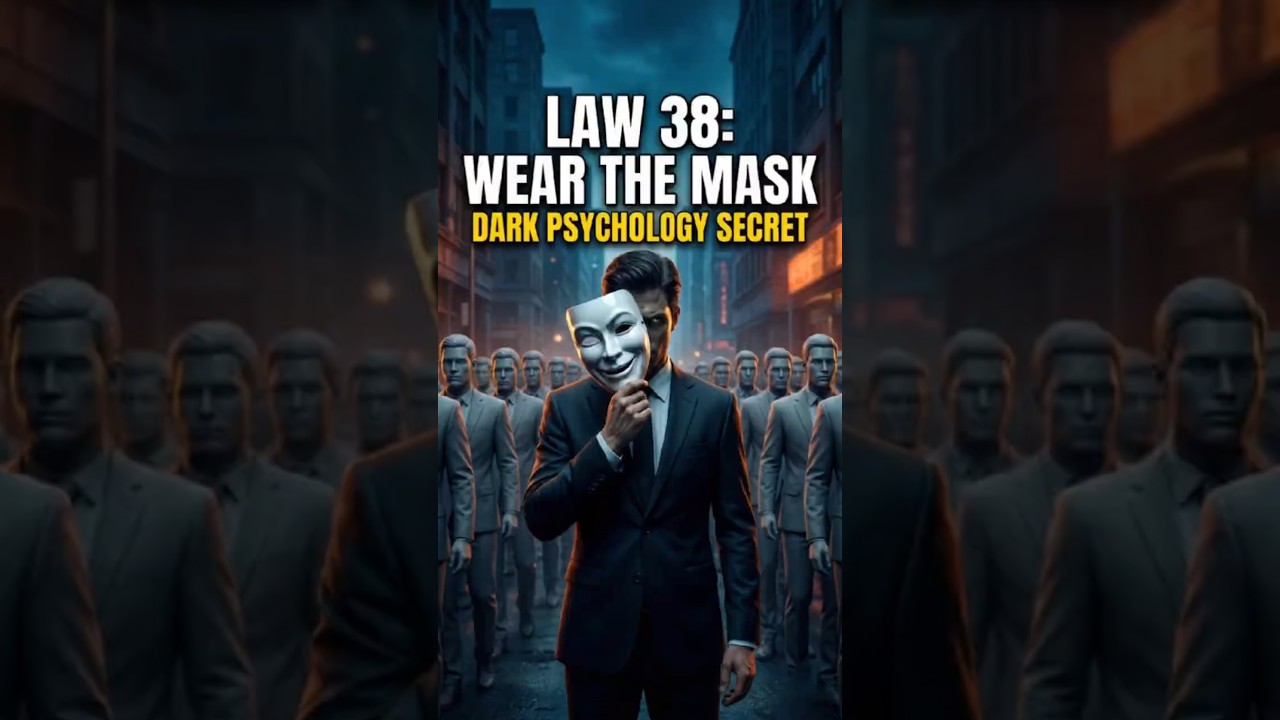 Smart People Do THIS to Survive 🤫 (Law 38 Dark Psychology)