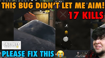 HAVE YOU EXPERIENCE THIS BUG? CALL OF DUTY MOBILE - BATTLE ROYALE SOLO