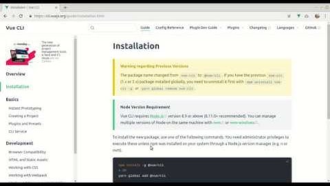 Criando um projeto Vue.js com Vue CLI