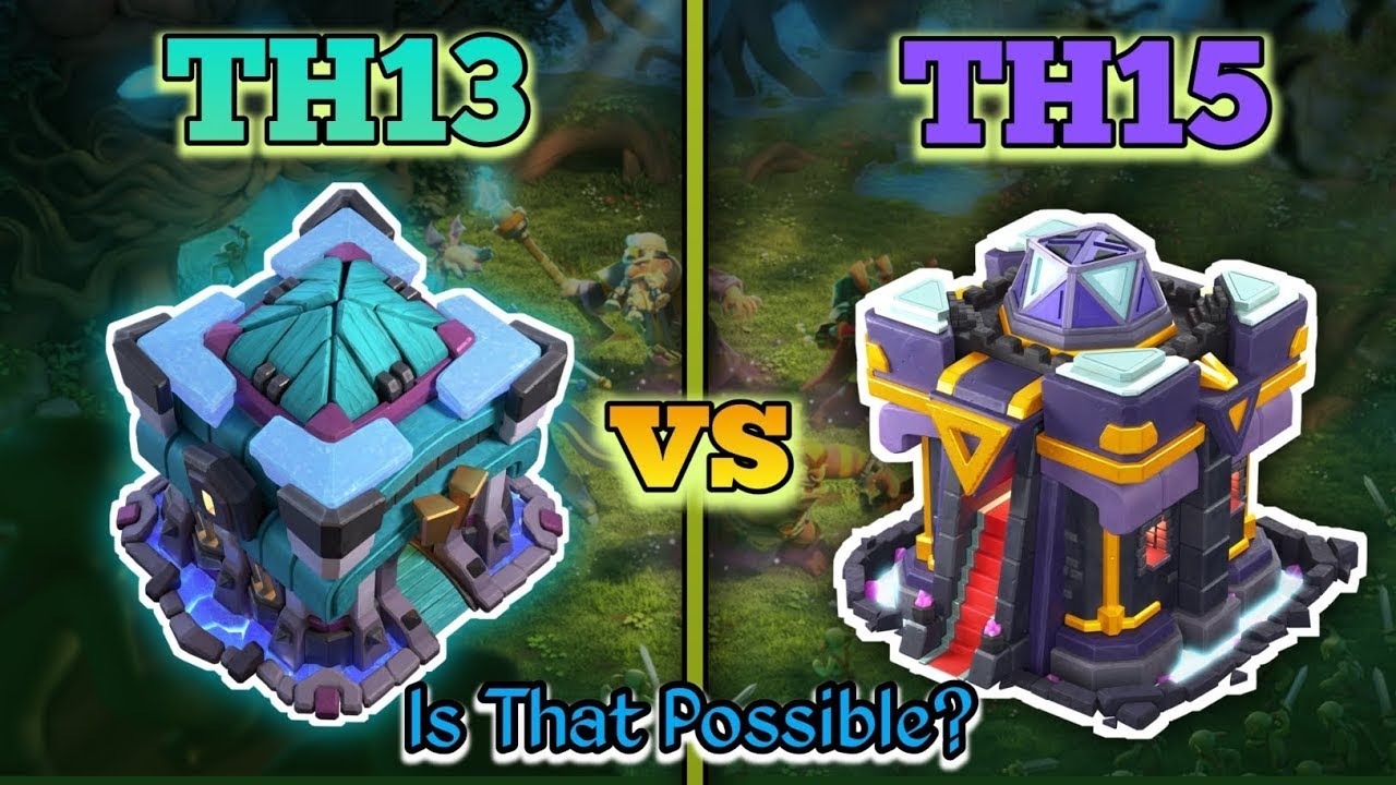 TH13 vs TH15 EASY THREE STARS STRATEGY