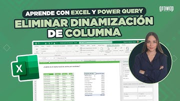 Aprende con #Excel  y #PowerQuery  a eliminar dinamización de columna