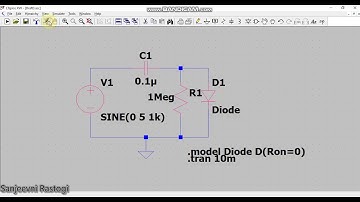 Clamper Circuit Simulation in LTSpice