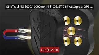 SinoTrack 4G 5000/10000 mAh ST-905/ST-915 Waterproof GPS Vehi... — Amazing Value 2026 | Must Have!