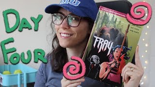 Fray and Bookshelf of Books! BookTubeAThon 2018 | Day Four!