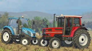 Farming Simulator 15 Same Explorer 70 + New Holland T4.65