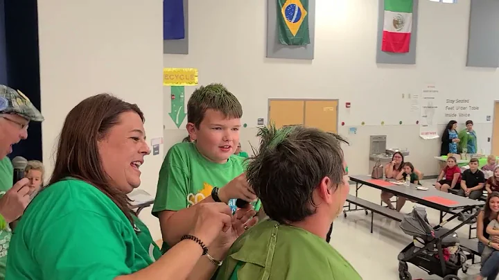 School Resource Deputy goes bald for children’s cancer research