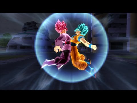 Fusión Goku y Goku Black 【DBZ BT3 PS2 Mod】