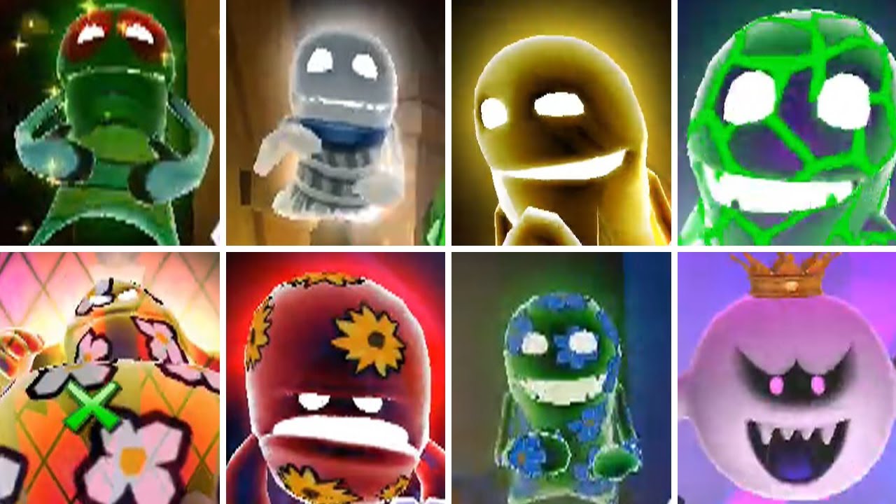 New Super Mario Bros. DS - All Bosses 