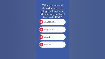 #ipv6  Loopback Address Ping