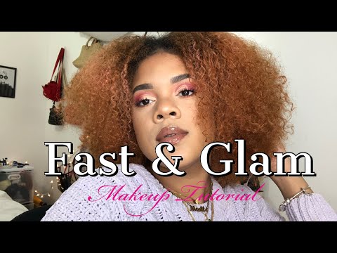 Affordable Makeup look ft. focallure eyeshadow palette