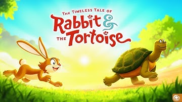 Tortoise Rabbit | Slow and Steady Wins the Race | Fun cartoon Story Song for Kids