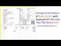 (Buy TDL Source Code Only Rs.100) Change Print Position of Bank details with UPI QR Code in Tally